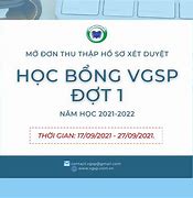 Học Bổng Vgsp Là Gì