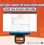 Khởi Tạo Hóa Đơn Từ Máy Tính Tiền