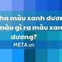 Pha Màu Xanh Đại Dương