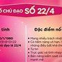 Số Vận Mệnh 22/4